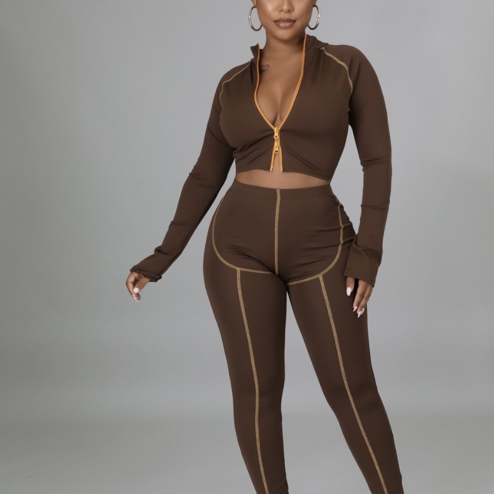 Mocha Legging Set - Picture 3 of 4